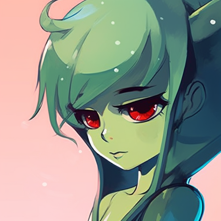 Two characters, ethereal glow and muted palette, foreheads touching. impressive matching pfp cartoon suggestions pfp for discord.