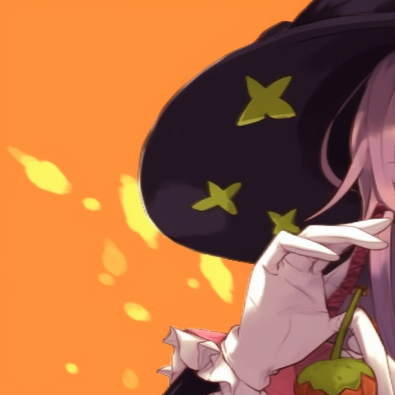 Obanai and Mitsuri, under the faint Halloween moonlight, dressed in Halloween-themed attires, subtle details on their expressive faces. mitsuri and obanai themed halloween matching pfps pfp for discord.