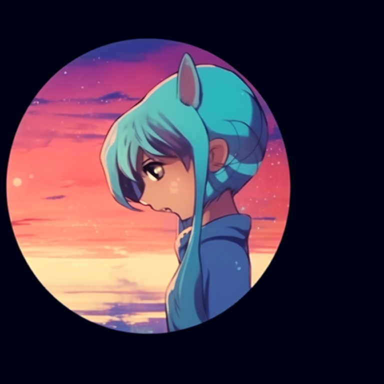 Two characters lost in a daydream, imaginative details and light, airy colors. trendy best friend pfp matching profile pictures pfp for discord.