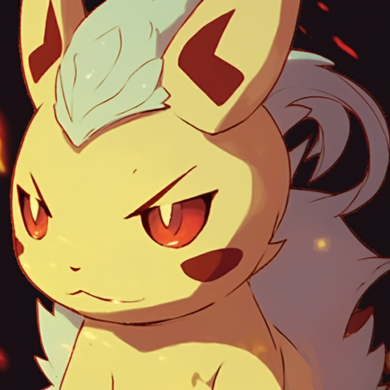 Two fire type Pokemon, bold red and orange shades representing their fiery nature. pokemon matching pfp for everyone pfp for discord.