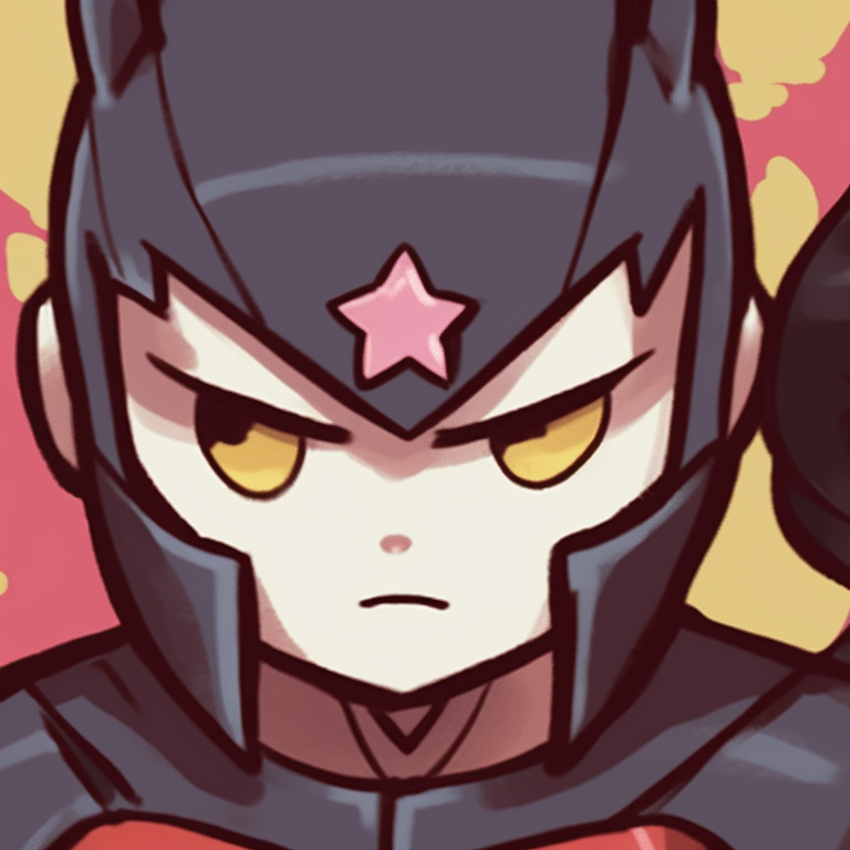 Hello Kitty and a superhero, brighter tones and simplified style. hello kitty and superheroes matching pfp pfp for discord.