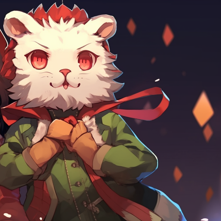 Two Demon Slayer characters in harmony, snowy backdrop, warm Christmas colors. matching christmas demon slayer pfp outfits pfp for discord.