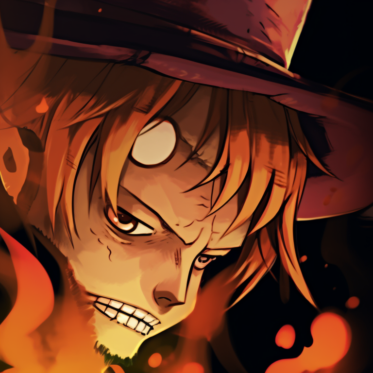 Chopper in his monstrous form, heavy details and cool colors. one piece halloween themed matching pfps pfp for discord.