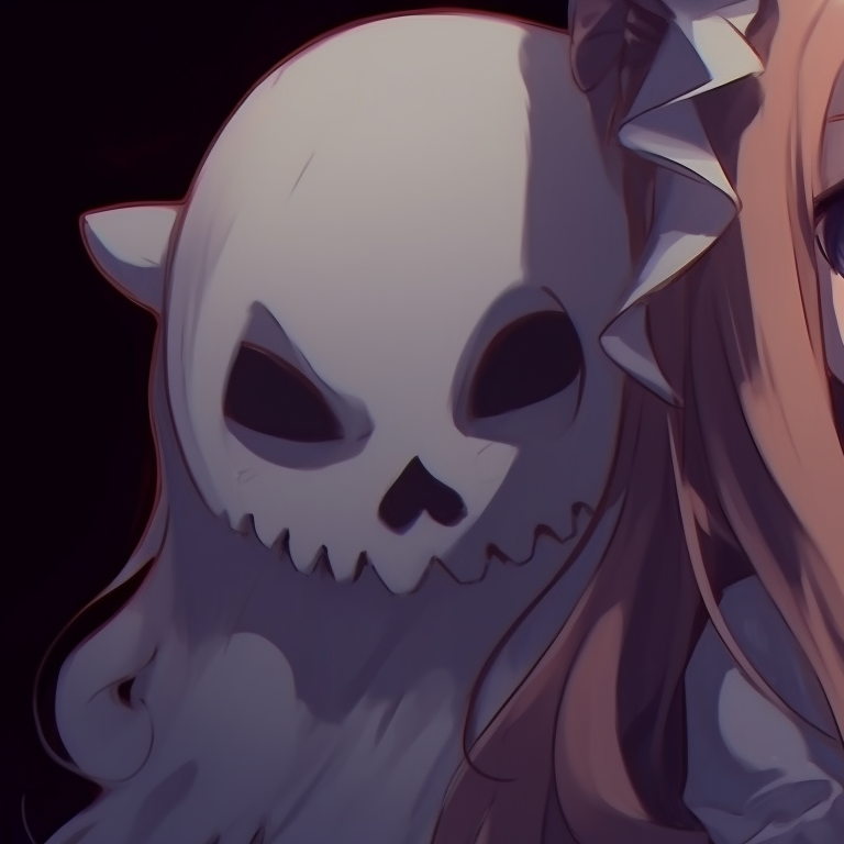 Two characters with magical props, intricate details and luminescent colors, casting spells. animated matching bestie pfp for halloween pfp for discord.