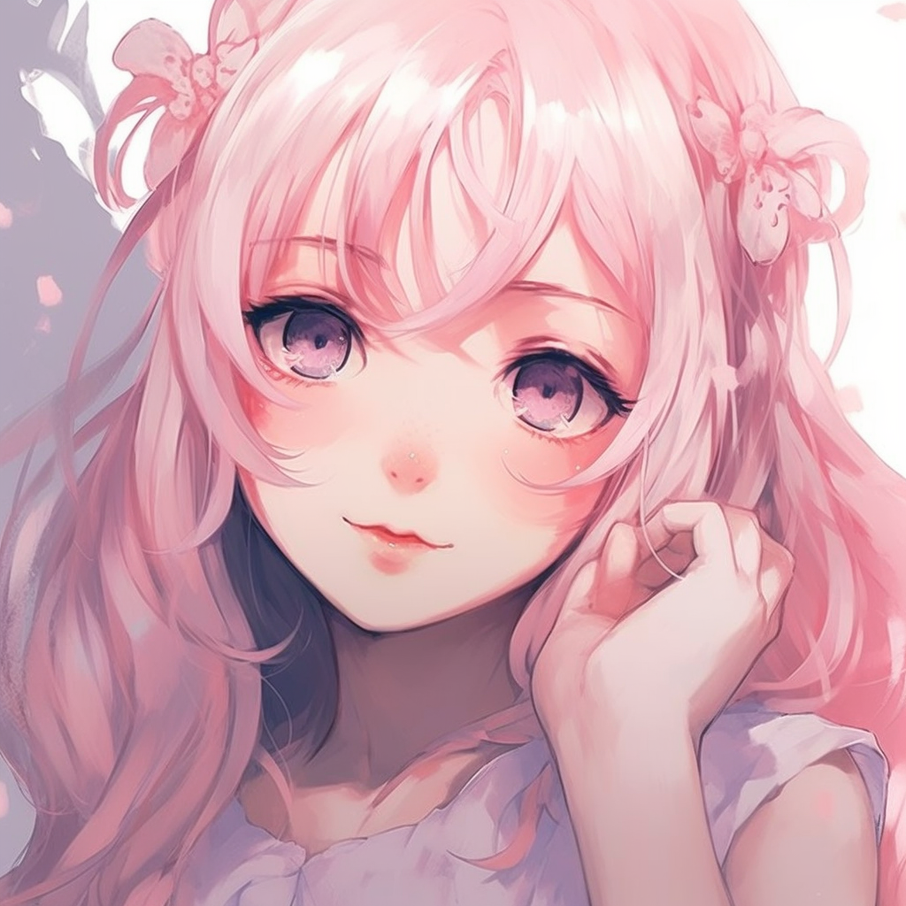Pink Anime Girl PFP Gallery on Hero: Pink Anime Girl PFP Gallery