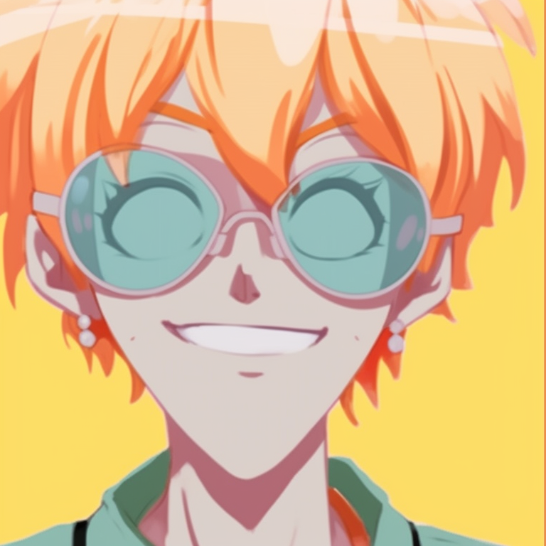 Brother and sister, bright colors and soft edges, sharing a moment of laughter. pfp ideas for matching with laughter pfp for discord.