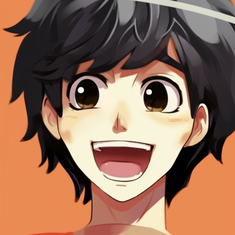 Brother and sister, bright colors and soft edges, sharing a moment of laughter. pfp ideas for matching with laughter pfp for discord.