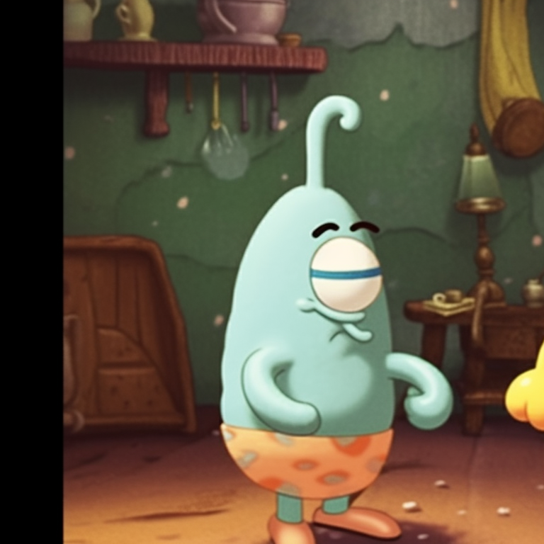 Spongebob and Patrick in a beach setting, a plethora of colorful elements. animated spongebob matching profile picture pfp for discord.