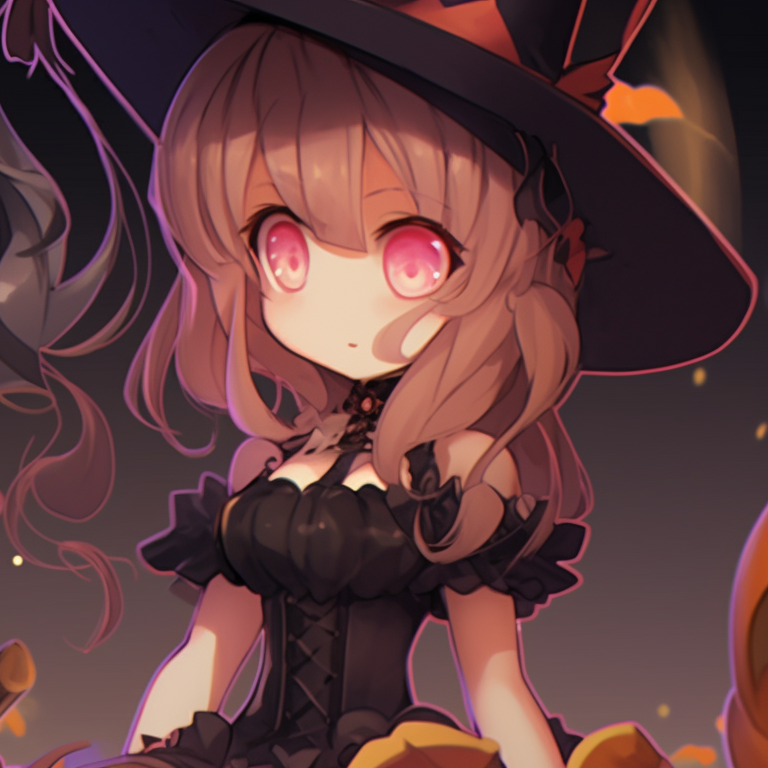 Two characters outdoors under a full moon, subtle and muted colors except for bright yellows of the moon. my dress up darling matching pfp halloween decorations pfp for discord.
