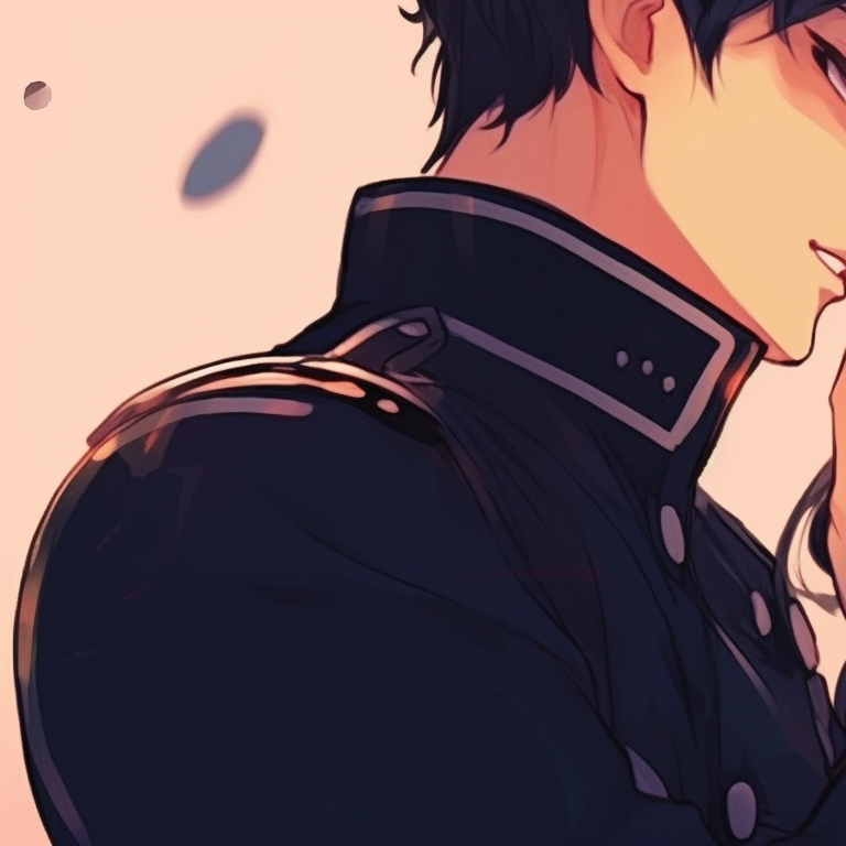 Two female characters standing next to each other, muted colors, wearing training outfits. matching anime couple pfp pfp for discord.