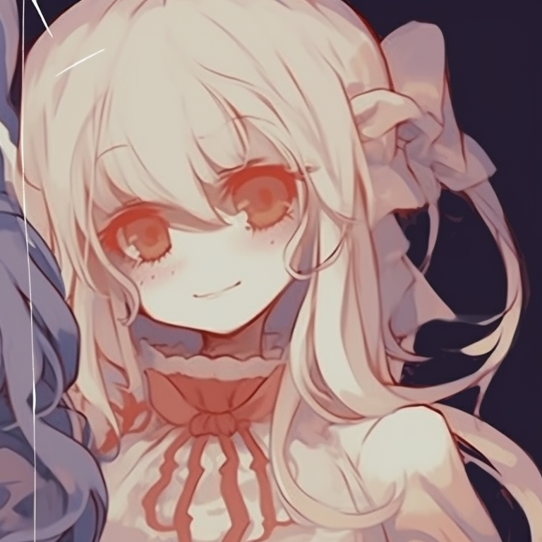 Two characters in ghostly costumes, with pale colors and wispy line work. halloween matching profile pictures pfp for discord.