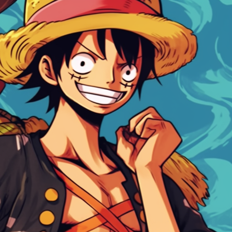 Two characters in pirate outfits, saturated colors and bold outlines. one piece matching pfp inspiration pfp for discord.