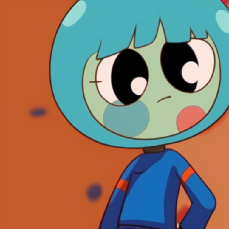 Gumball and Darwin facing the viewer, bold lines and simplistic design. gumball and darwin themed pfp pfp for discord.