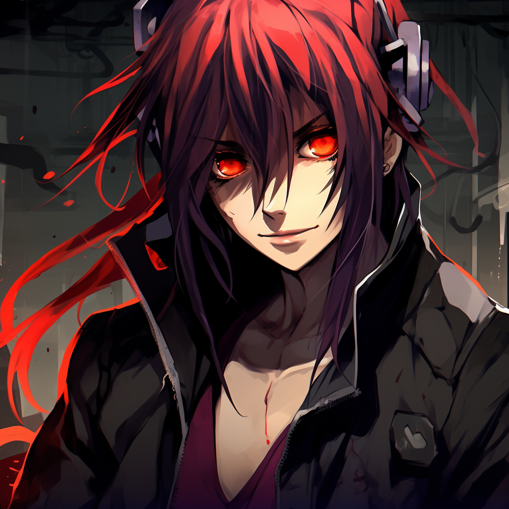 Mechanic anime girl in action, showcasing a dynamic pose and vibrant color scheme. aesthetic badass anime pfp