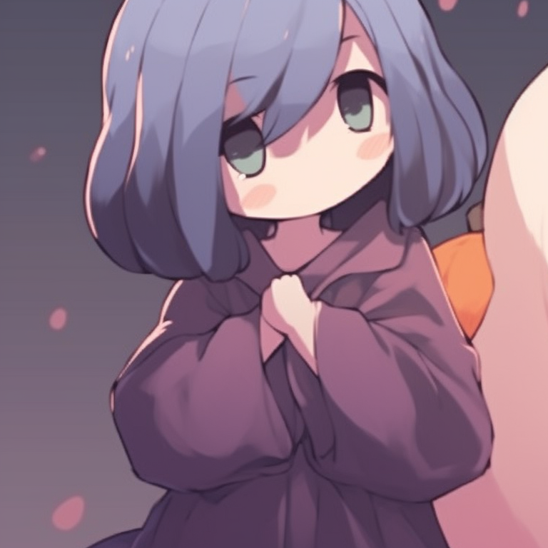 Two characters as werewolves, rich colors and detailed furs, howling towards the full moon together. halloween anime matching pfp pfp for discord.