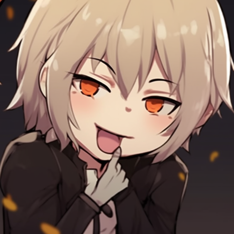 Denji and Power, contrasting Halloween auras, bold lines and intense expressions. denji and power halloween pfp ideas pfp for discord.