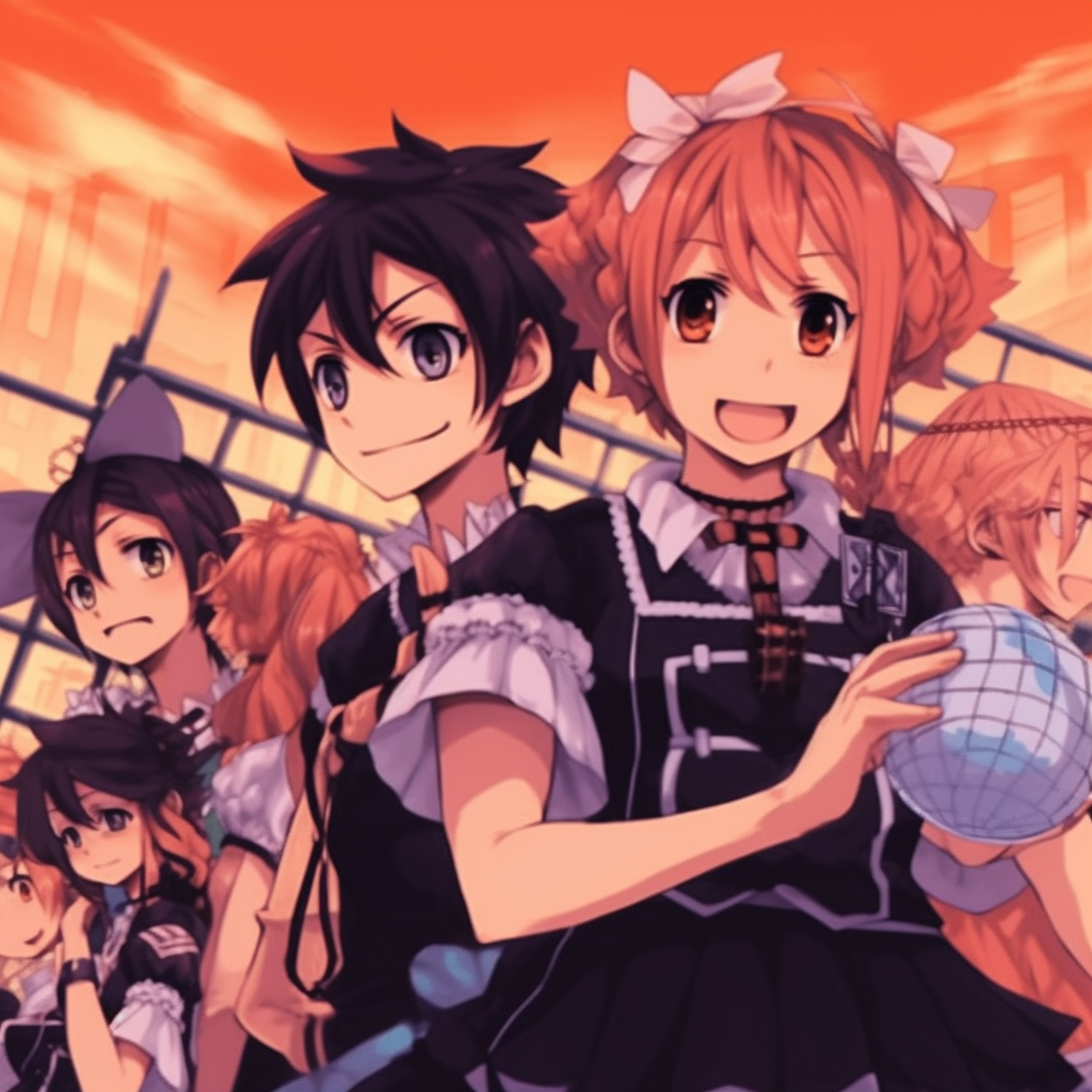 Haikyuu volleyball teammates, dynamic composition and intense expressions. unforgettable matching anime pfp for friends