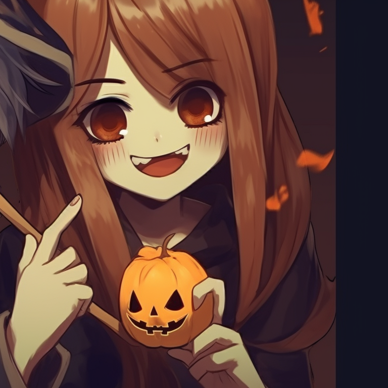 Two characters under a moonlit tree, intricate silhouettes and enigmatic gazes. couples matching pfp pinterest halloween pfp for discord.