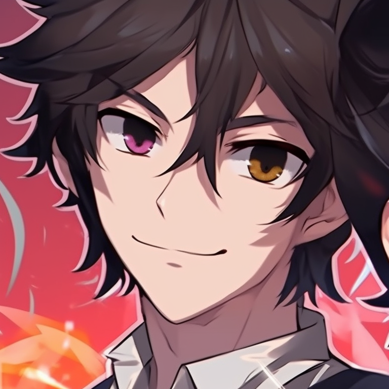 Hori and Miyamura, adorned in traditional Japanese attire, with warm colors and intricate embroidery. horimiya matching pfp collection pfp for discord.