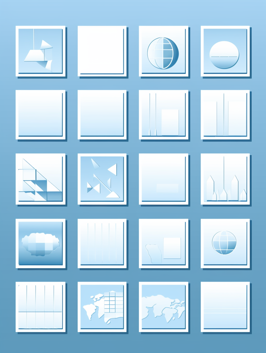 Geography & Cultural Studies, Globes, Maps, Cultural Symbols Infographic, with colors \#e4f1f9, \#3f7597, \#7db0d0, \#716f6c, \#7d7d76 