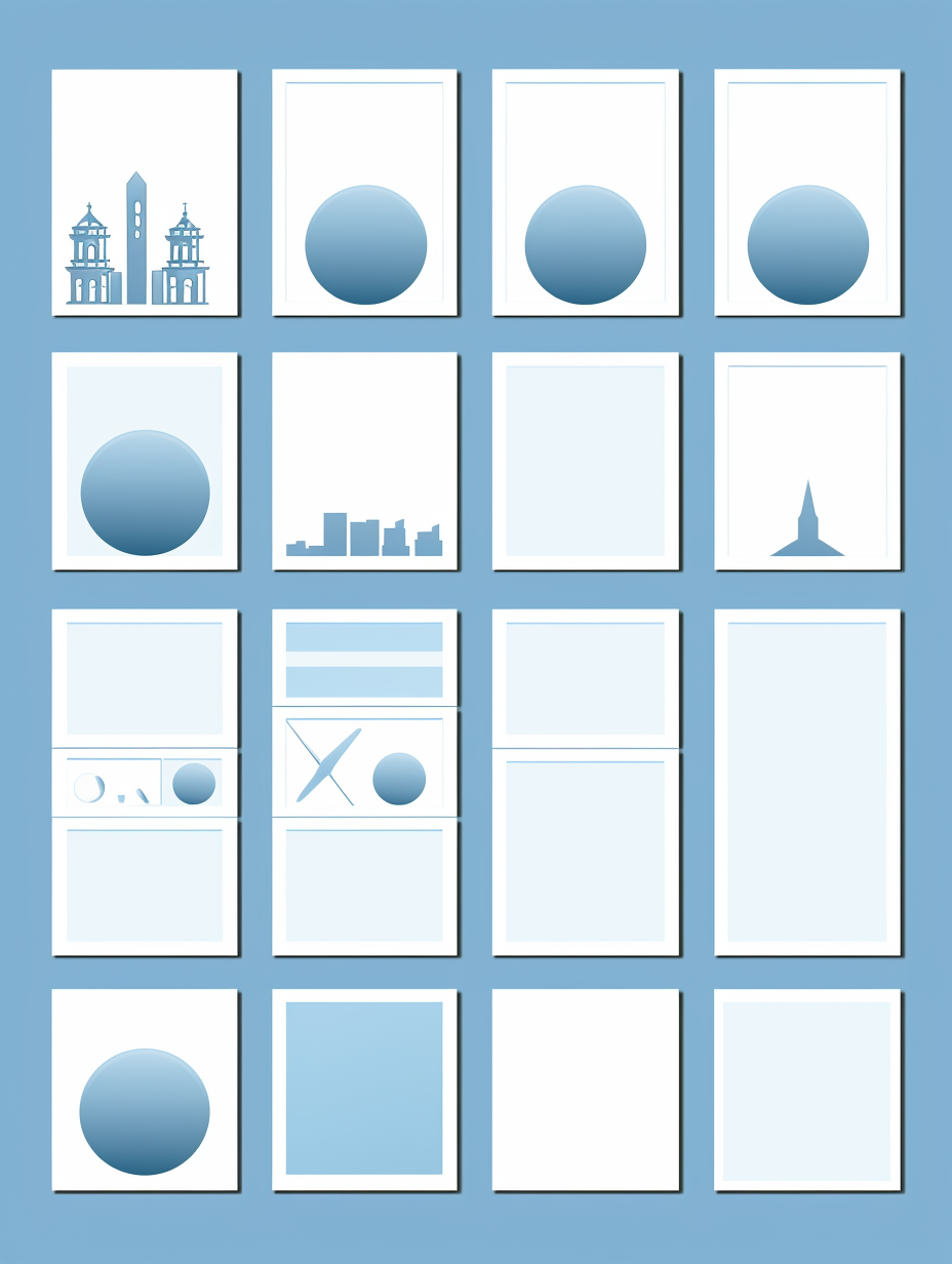 Geography & Cultural Studies, Globes, Maps, Cultural Symbols Infographic, with colors \#e4f1f9, \#3f7597, \#7db0d0, \#716f6c, \#7d7d76 