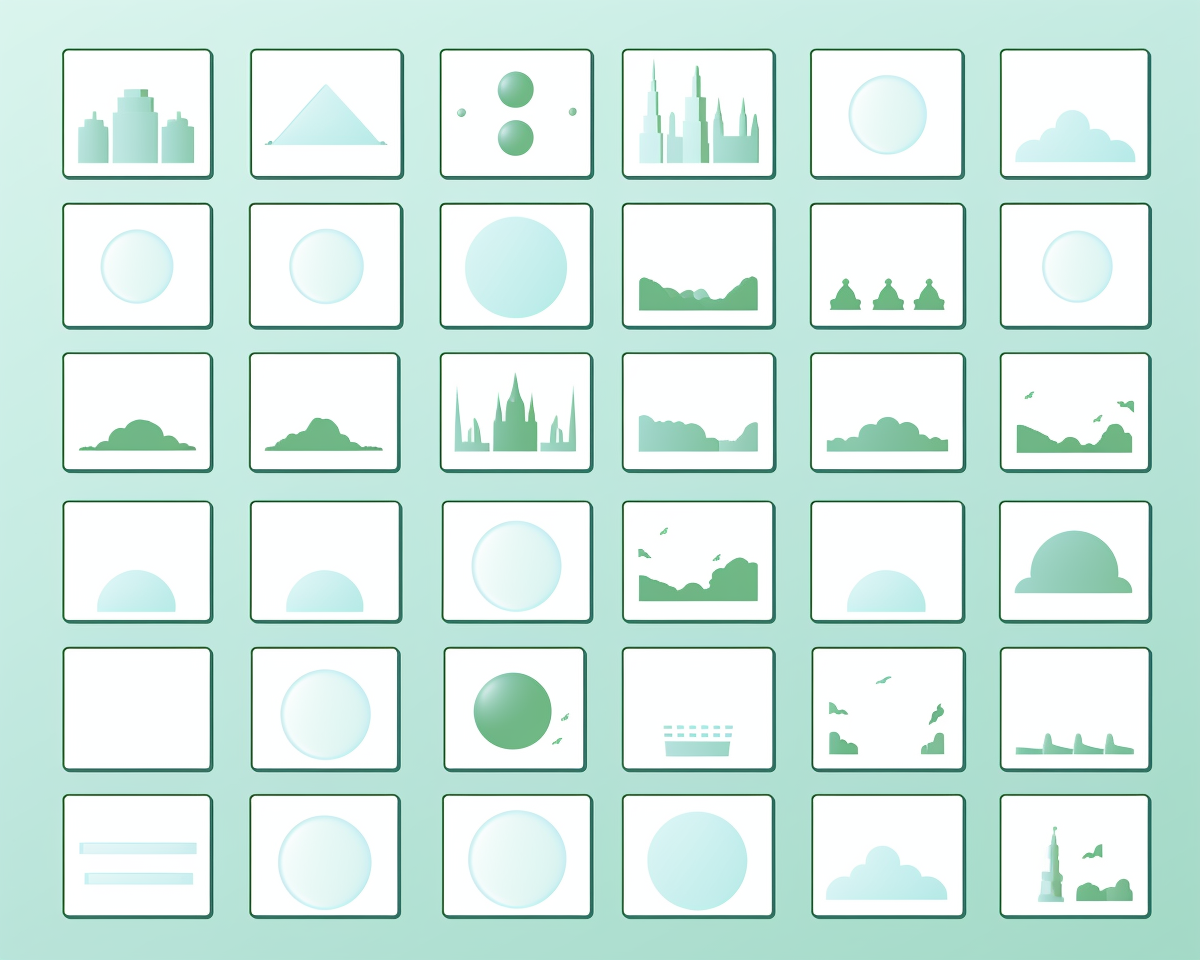 Geography & Cultural Studies, Globes, Maps, Cultural Symbols Infographic, with colors \#e9f5f3, \#53a09c, \#0a2b20, \#7c7c7c, \#80907c 