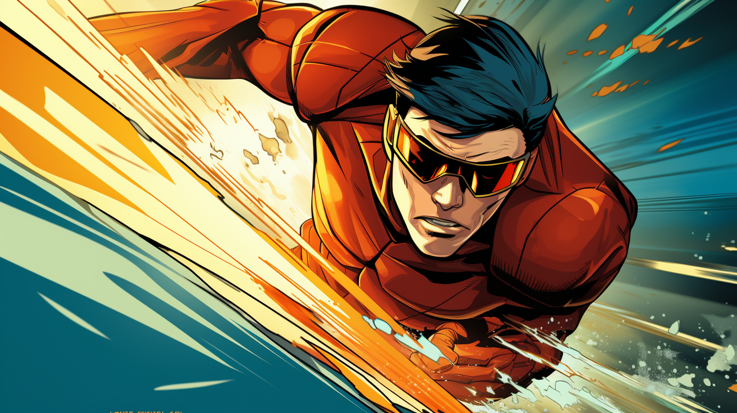 Action-filled comic series characters; dynamic lines defining motion.desktop, phone, HD & HQ free wallpaper, free to download