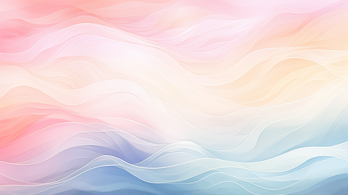 Watercolor waves in subtle pastel shades; soft, continuous lines and forms.desktop, phone, HD & HQ free wallpaper, free to download