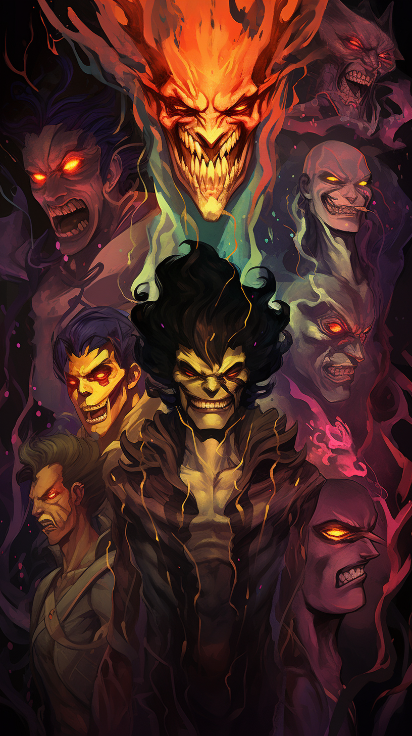 Dark Villains Anime Art Wallpapers - Manga Graphics, Anime Desktop on Hero: Dark Villains Anime Art Wallpapers - Manga Graphics, Anime Desktop