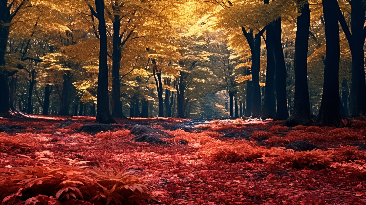 Depicting a secluded path through a forest, the detailed shading emphasizes the density of the foliage.desktop, phone, HD & HQ free wallpaper, free to download