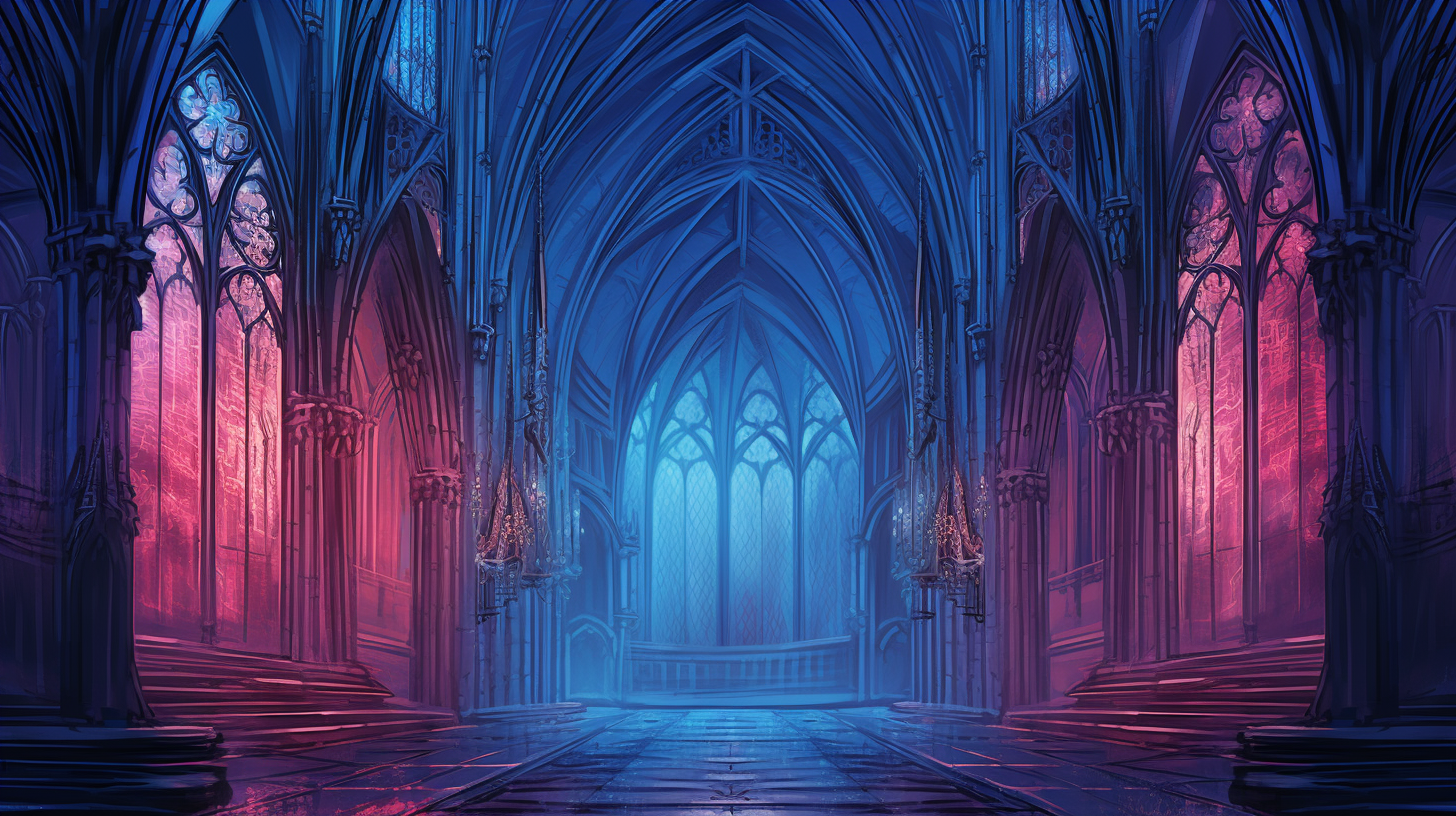 An intricate cathedral drawing done in pen and ink style; rich in details.desktop, phone, HD & HQ free wallpaper, free to download