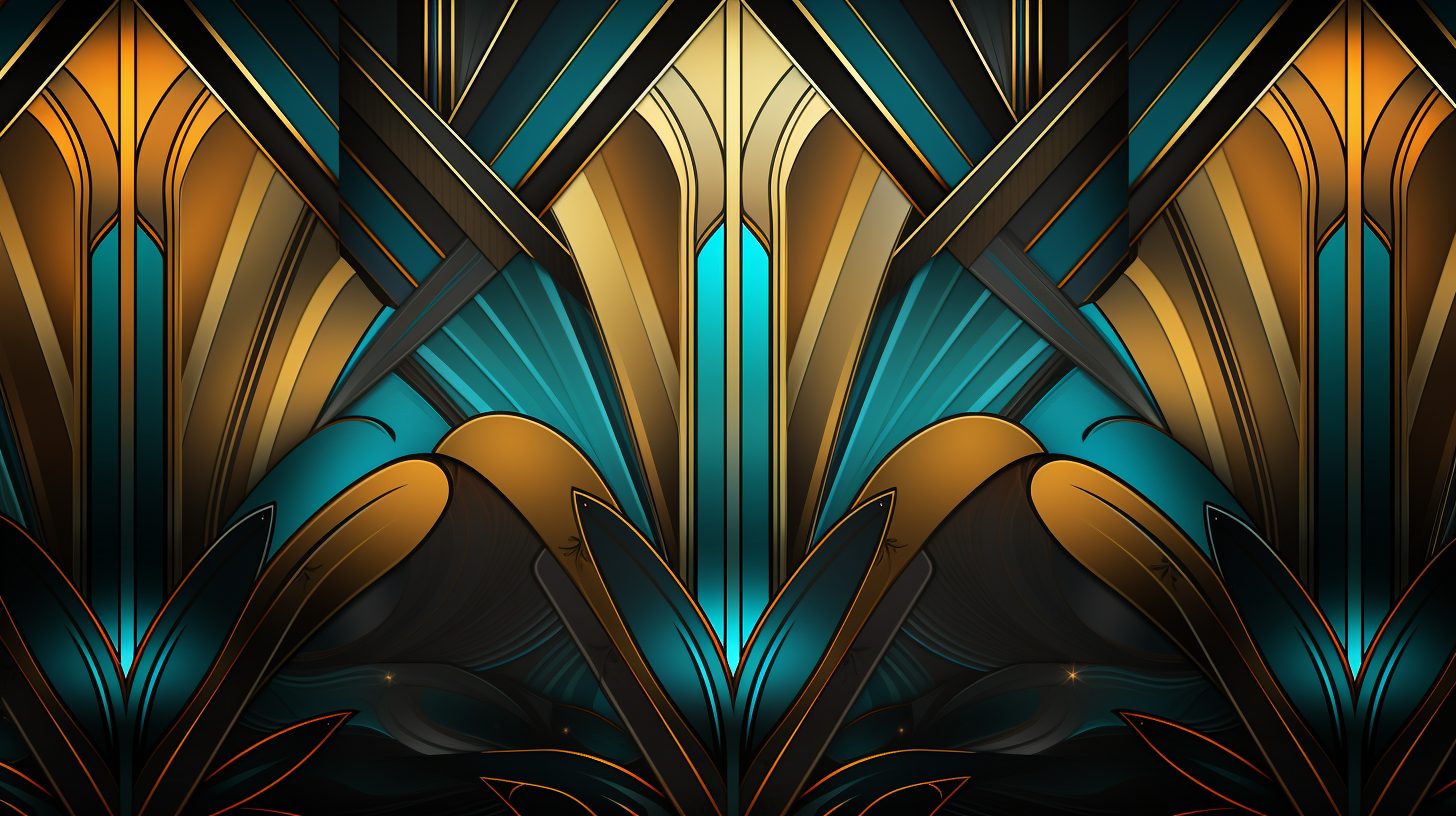 Art Deco wallpaper with a profusion of colors; features geometric lines and bold patterns.desktop, phone, HD & HQ free wallpaper, free to download