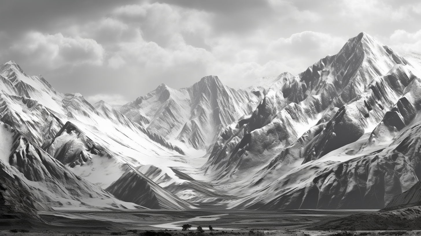 Encompasses breathtaking depiction of lonely mountain tops; intricate shading gives dimension and depth.desktop, phone, HD & HQ free wallpaper, free to download