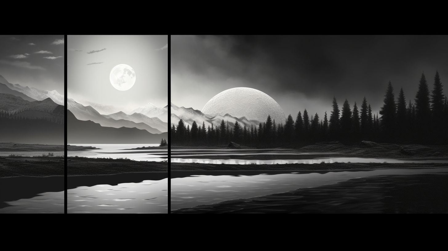 Nature scenes pared down to minimalistic black and white.desktop, phone, HD & HQ free wallpaper, free to download