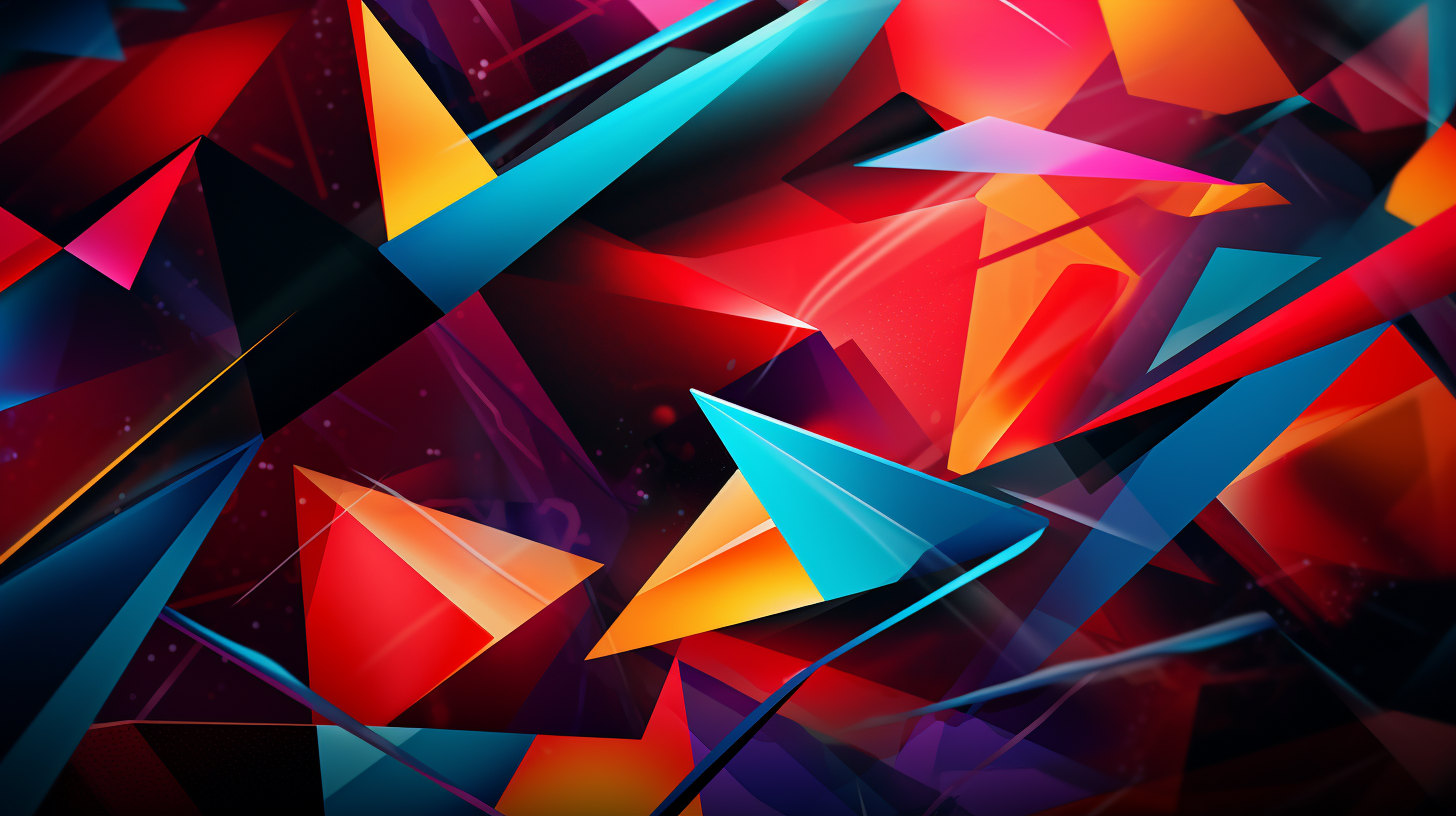 Geometric forms in high-definition; sharp, contrasting shapes and lines in the artwork. phone art wallpaper