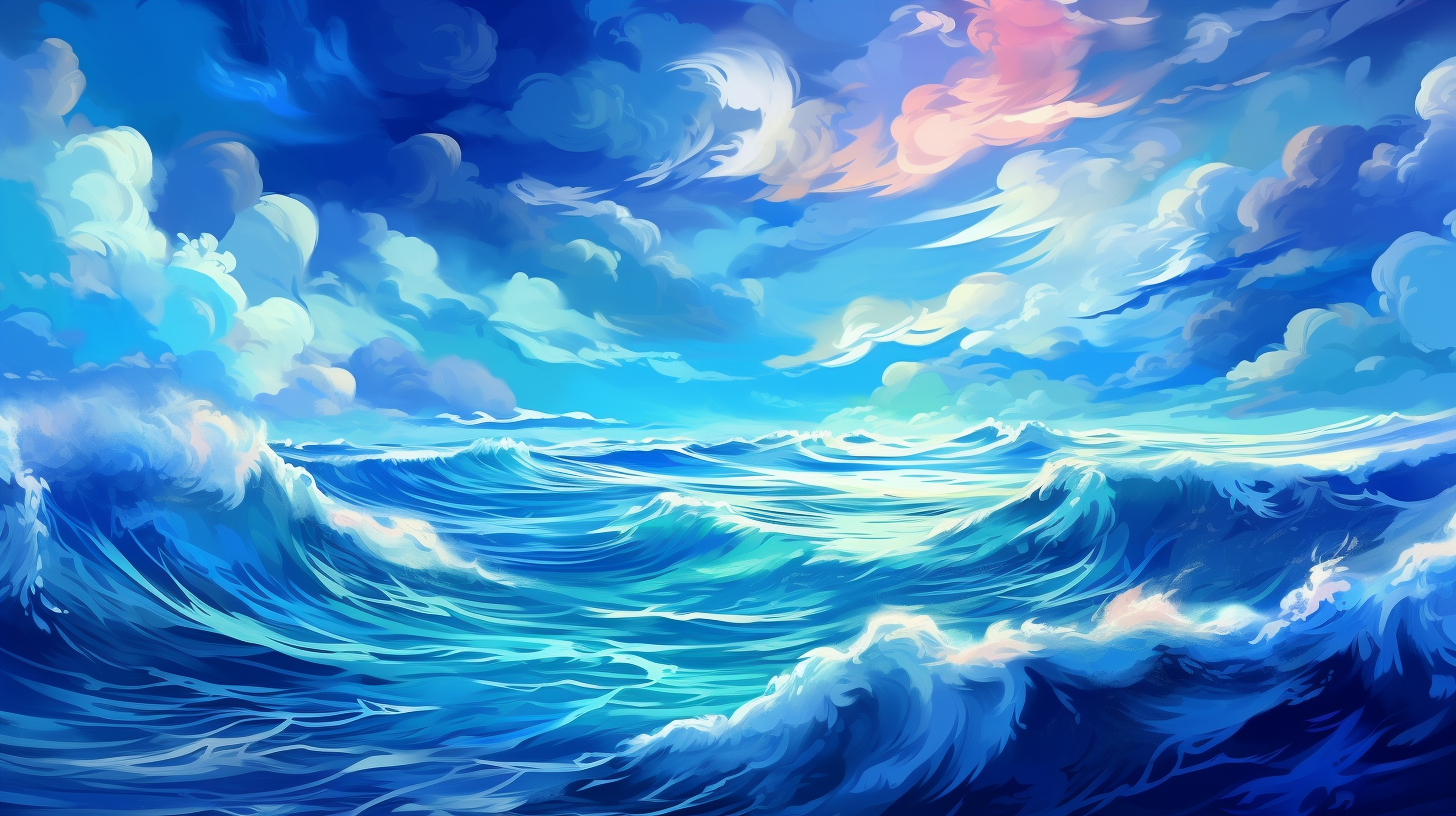 Scene of a high tide at the ocean; complex lines show the power of nature.desktop, phone, HD & HQ free wallpaper, free to download