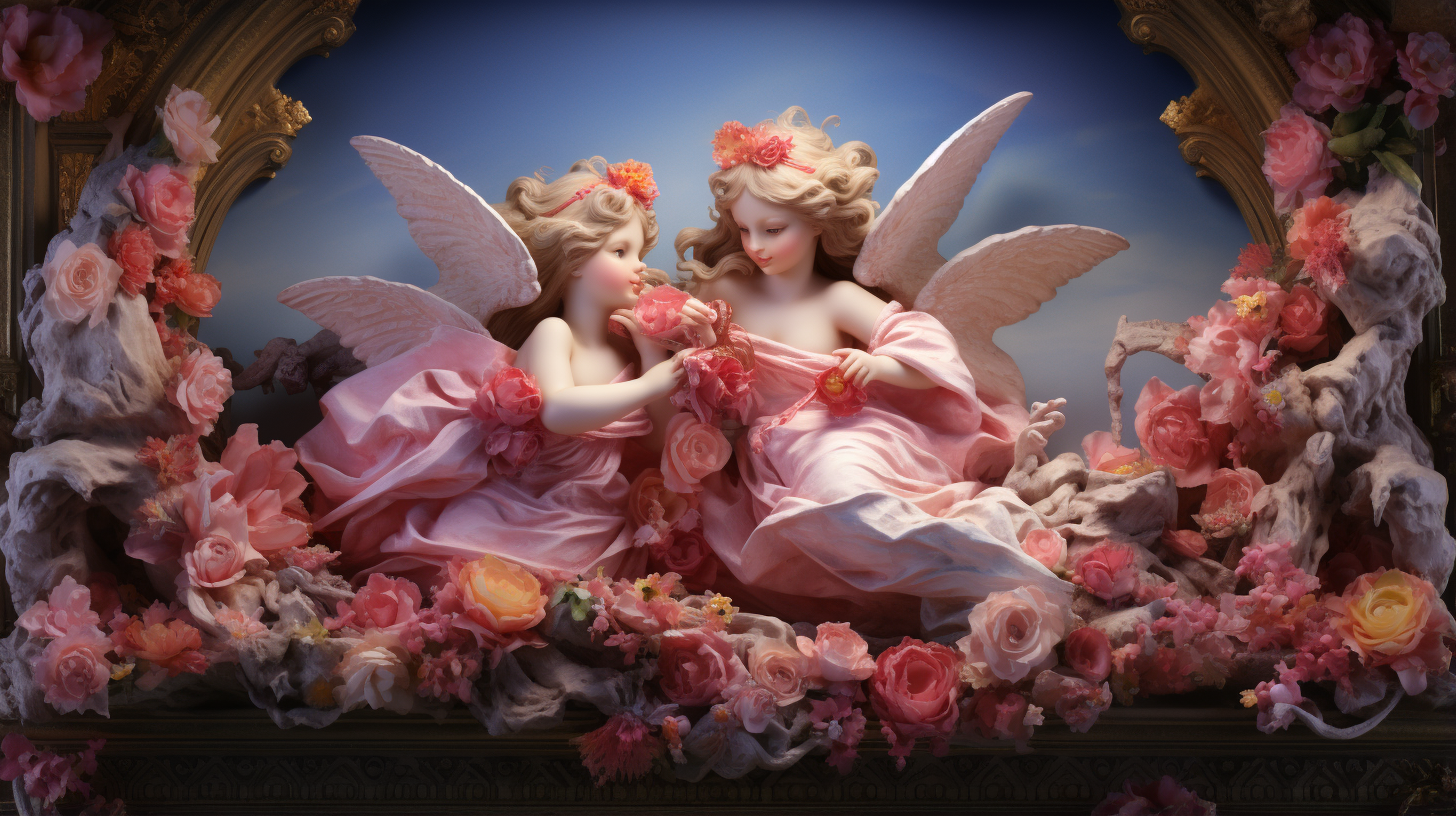 Neoclassical art-inspired wallpaper; clear, simple lines with classical themes such as Greek and Roman mythology. desktop, phone, HD & HQ free wallpaper, free to download