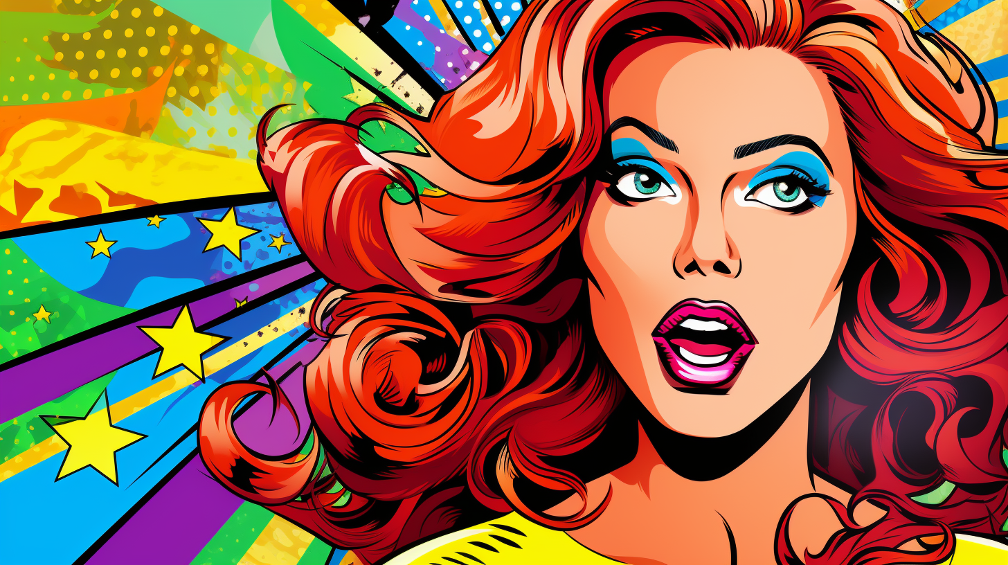 Retro-inspired pop art background; bold, vibrant colors and comic book stylings.desktop, phone, HD & HQ free wallpaper, free to download