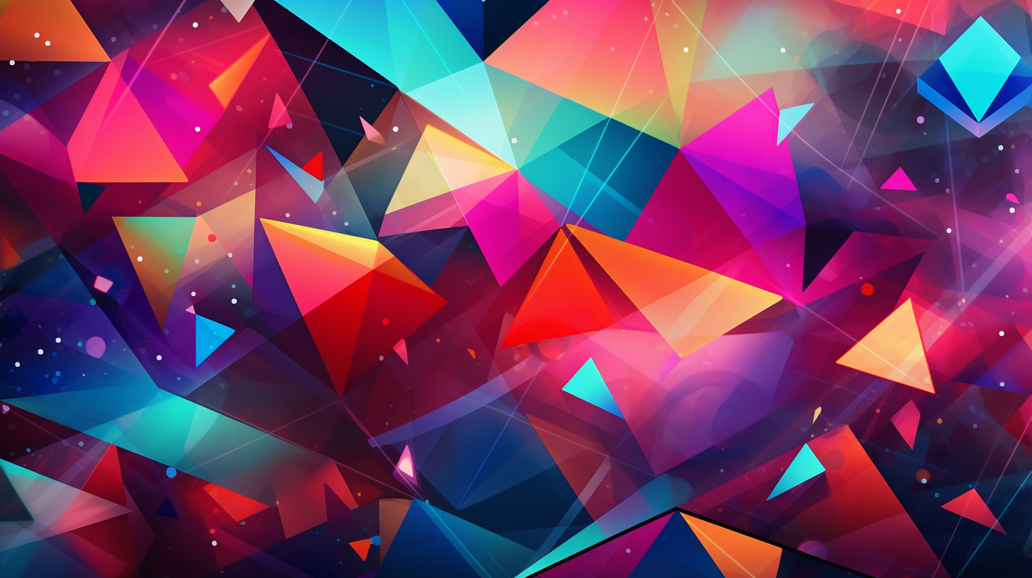 HD abstract wallpaper centered on numerous shapes; intricate geometric details. desktop, phone, HD & HQ free wallpaper, free to download