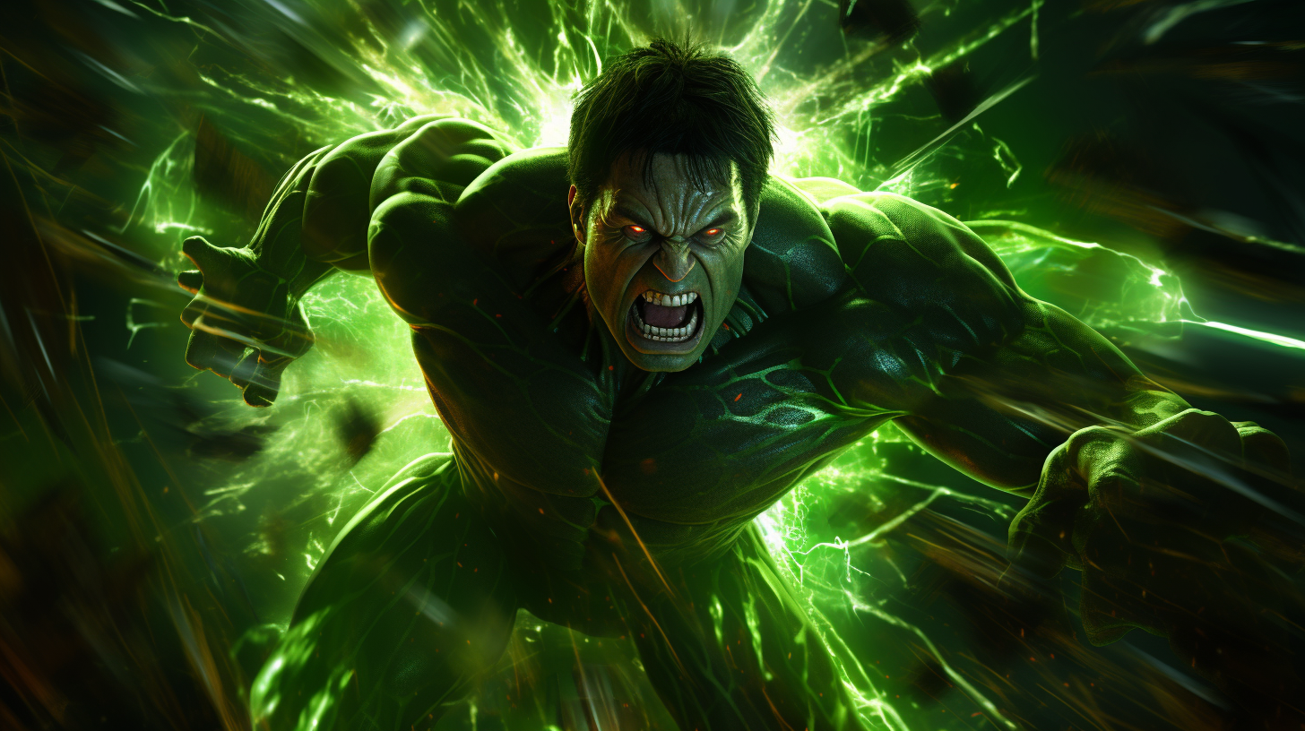 Hulk in action with detailed musculature and intense expression.desktop, phone, HD & HQ free wallpaper, free to download