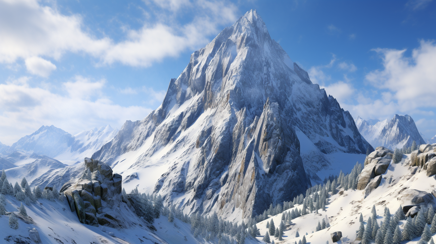 High-resolution image of a majestic mountain range; detail in shadows provide sense of scale.desktop, phone, HD & HQ free wallpaper, free to download