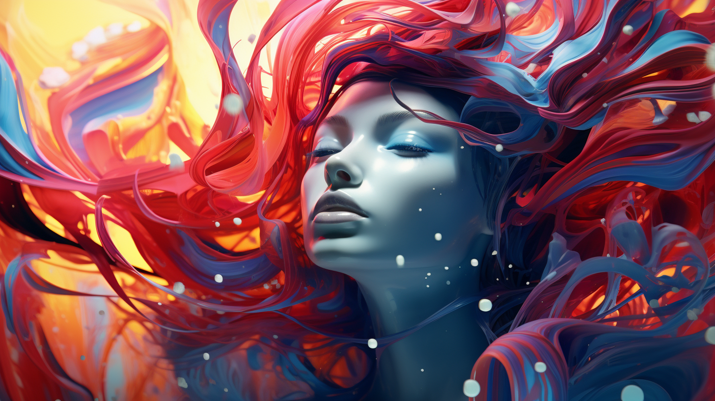 Portraying a fluid concept with liberal, expressive lines and shading. desktop, phone, HD & HQ free wallpaper, free to download