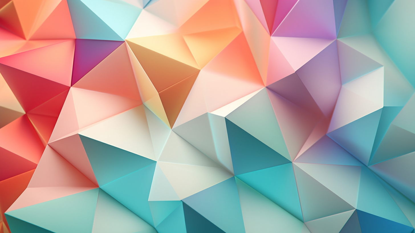 Cube-like, geometric shapes in varying tones; a pastel palette.desktop, phone, HD & HQ free wallpaper, free to download