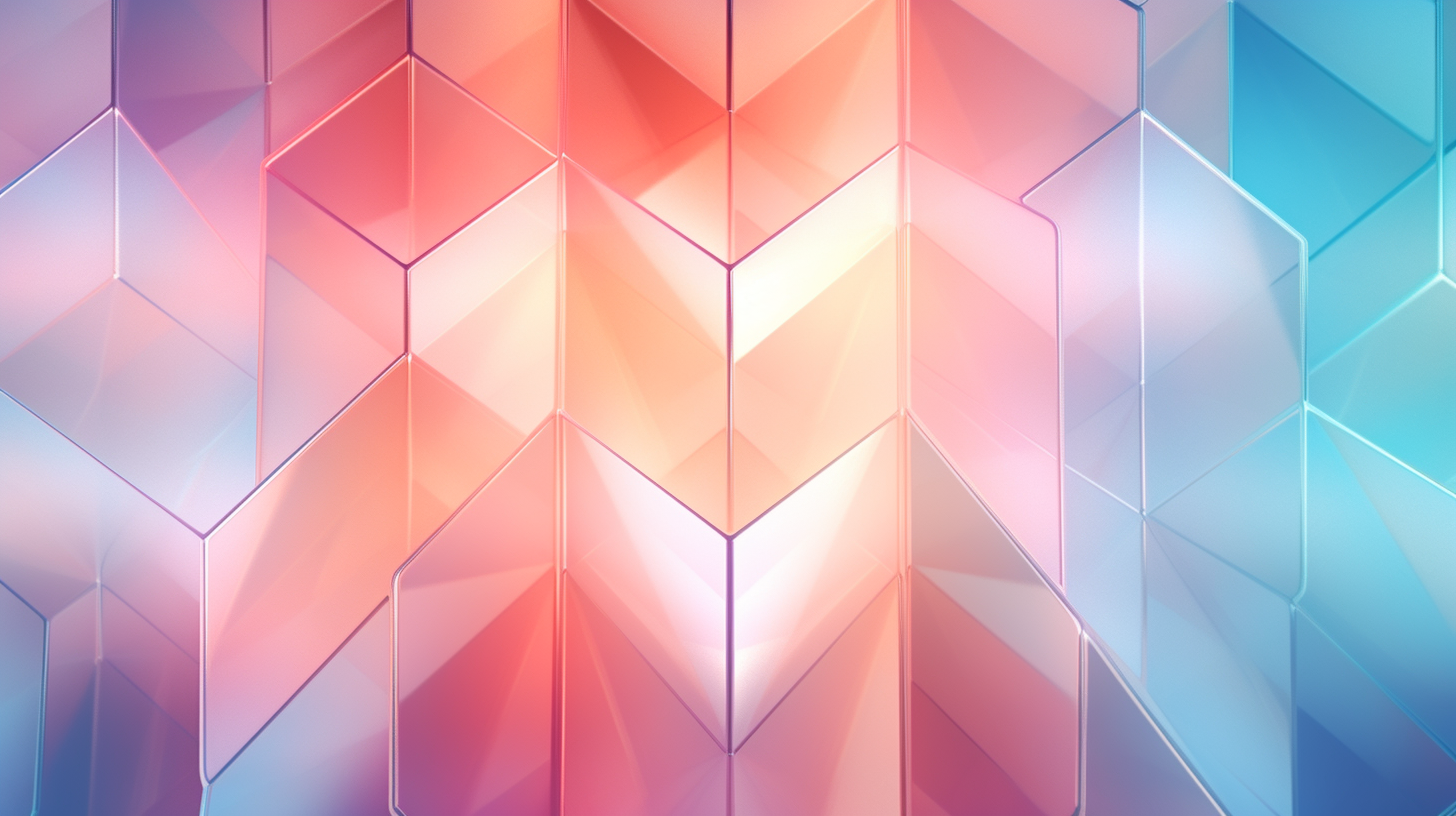 Geometric shapes filled with soft pastel tones; sharp edges and contrasting forms.desktop, phone, HD & HQ free wallpaper, free to download