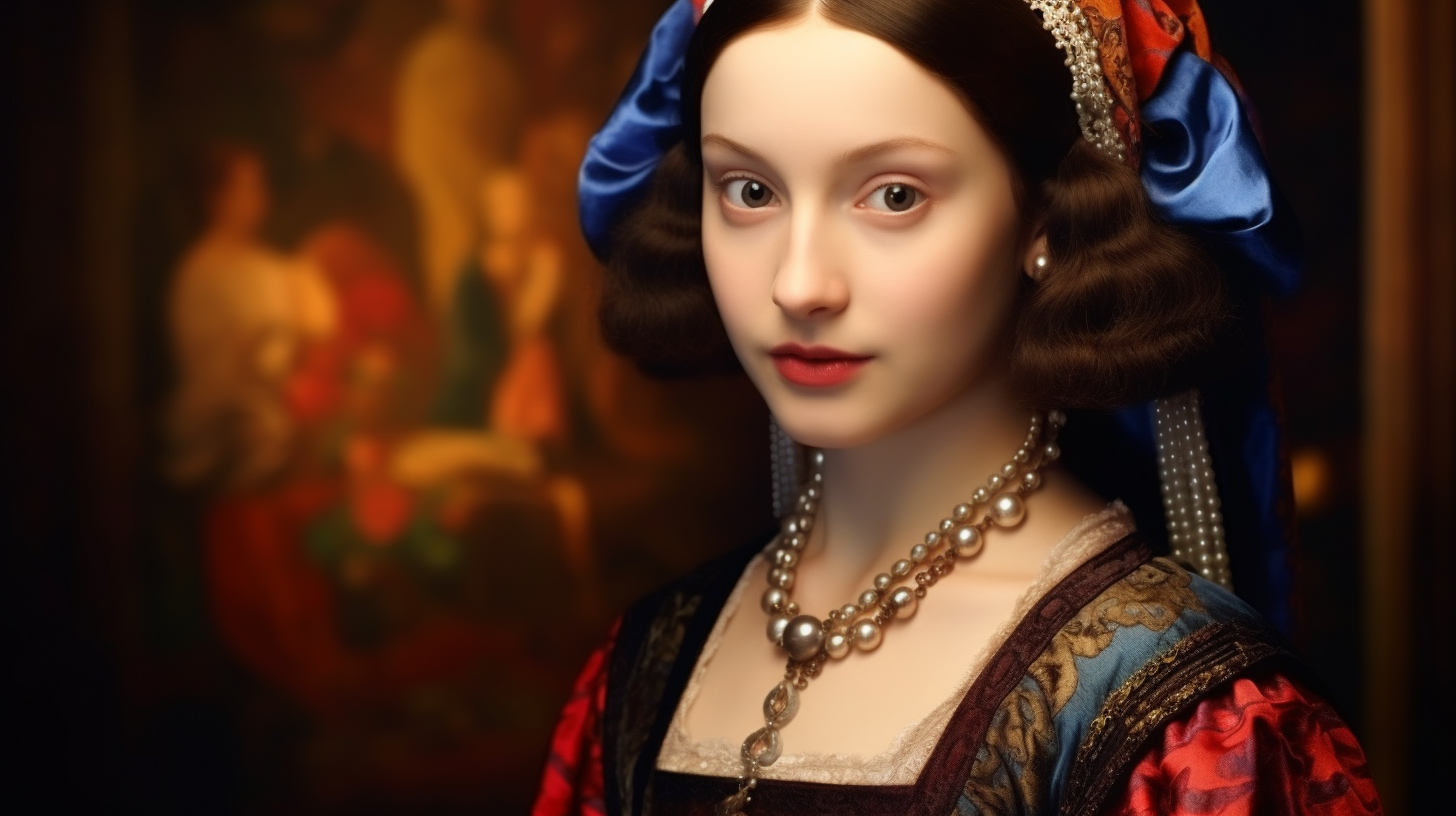 Classical art portrait; with fine details especially in the eyes, lips, and hair. desktop, phone, HD & HQ free wallpaper, free to download