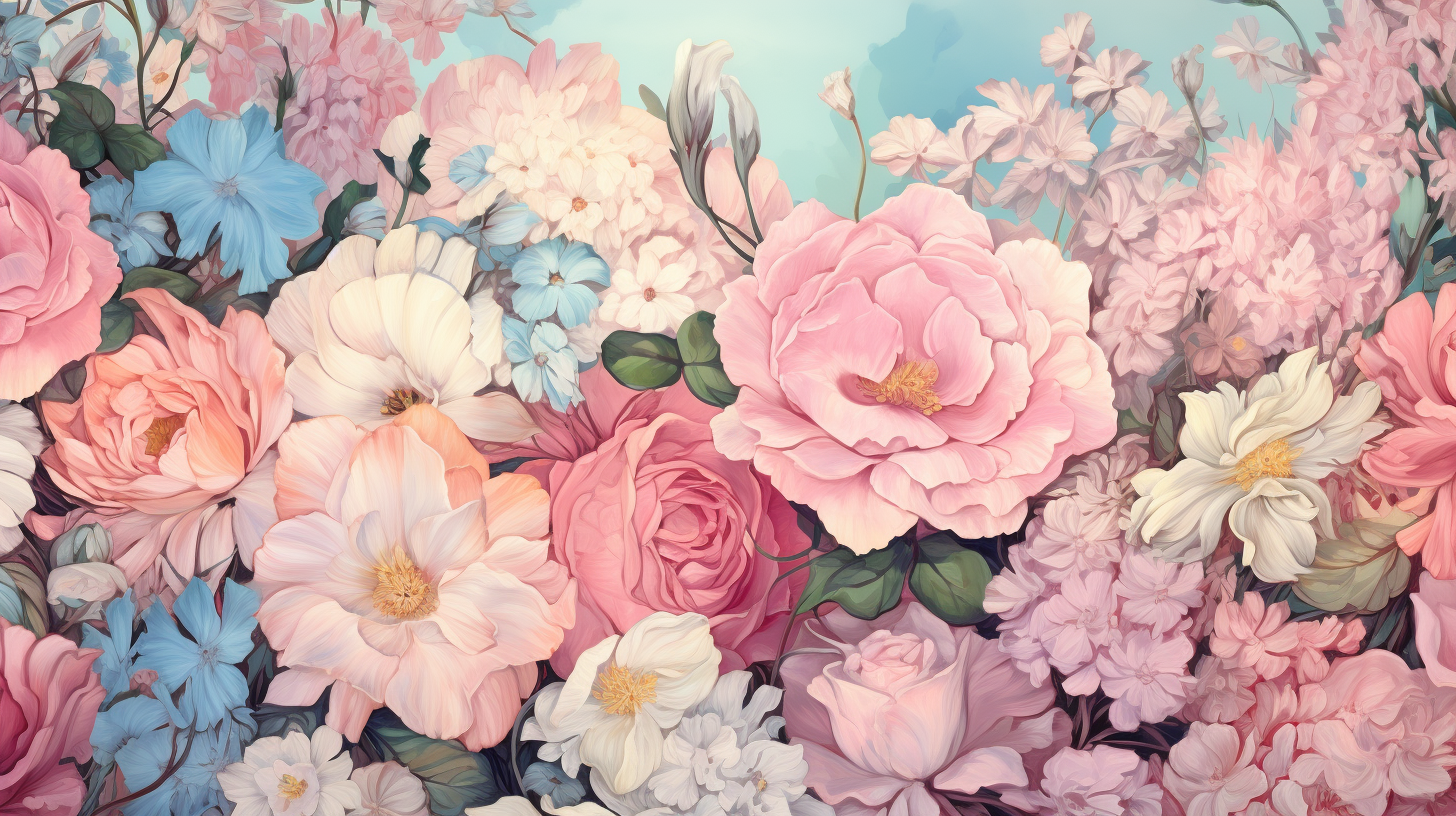 Botanical designs in an abstract art form; use of pastel shades and subtle line variations.desktop, phone, HD & HQ free wallpaper, free to download